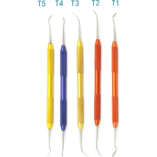 Dental Wax Carving Tools Carver Mixing Spatula Knife Dental Lab Equipment Double Ends