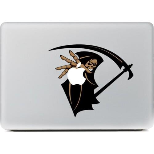 Scythe-wielding devil Vinyl Decal for DIY Macbook Pro 13 15 inch and Air 11 13 inch Decal Skin Laptop Sticker