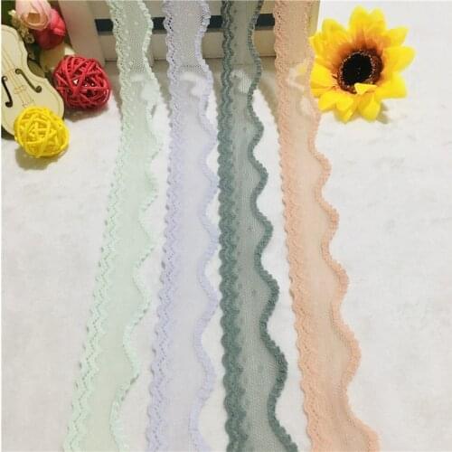 NS2675-1 LACES, Quality Fabrics Handmade Fabrics, Decorative Straps, African Fabrics, Elastic LA 2.7cm,CES