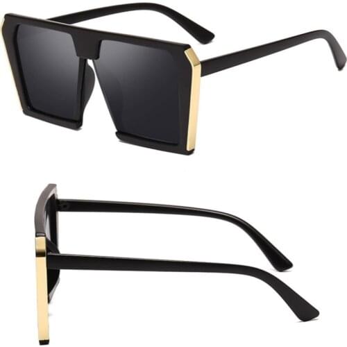 Vintage Big Square Sunglasses Women 2019 Oversized Luxury Brand Driver Goggles Sun Glasses Female Lady Shades UV400