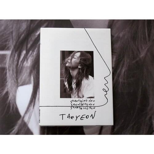 Signed SNSD Taeyeon autographed mini3rd album Something New CD+photobook+signed poster K-POP 072018