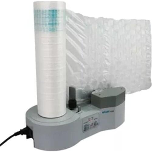 Portable Air Cushion Machine Bubble Film Bag Packaging Bubble Wrap Film Inflator Filling Pillow Buffer Packing Making Machine