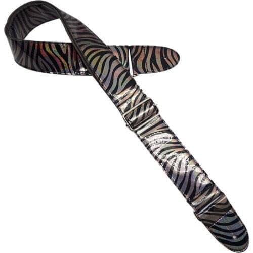 Guitar Strap for Acoustic Electric Guitar and Bass Multicolor Nylon Guitar Belt Musical Instrument Bass Accessories Adjustable