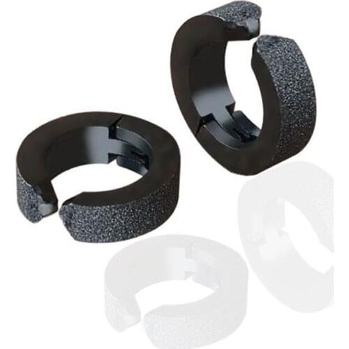 RONGQING 10pair/pack Fashion Earrings Stainless Steel Round Clip Earrings for women man Geometric gift