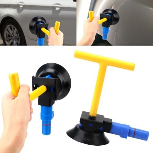 Hand Pump Base Car Paintless Dent Removal Tool Kit Vacuum Suction Cup Dent Repair Puller Kit Slide Reverse Hammer Glue