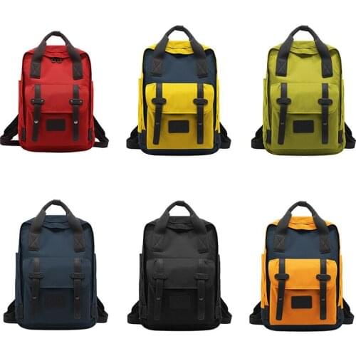IKE MARTI Classic School Backpacks Girls Usb Charging Laptop Backpack Women /Men Rucksacks for Teenage Middle College Mochila