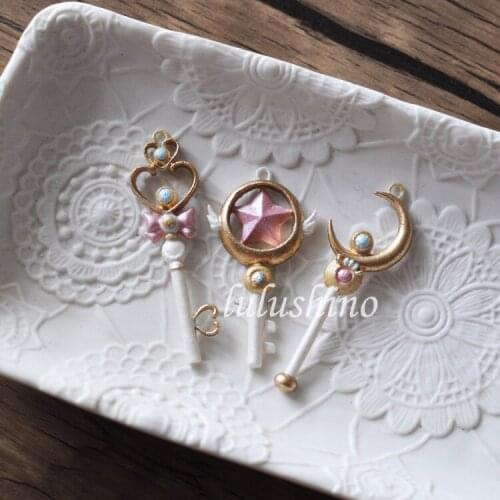 Chocolate candy cake silicone mold dry pace mold magic fairy wand fairy transformed into a beautiful girl