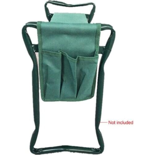 W3JA Garden Kneeler Tool Bag Folding Small Cloth Belt Bag Multi-pocket Large Capacity