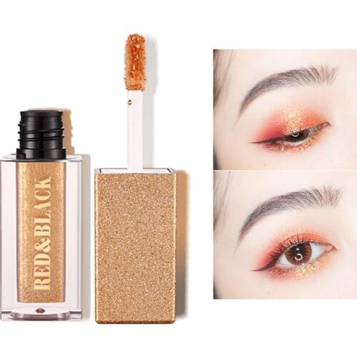 R&B Liquid Eyeshadow Stick Makeup Glitter Eye shadow Pigment Metallic single Eyeshadow Stick Shimmer Eye Shiny