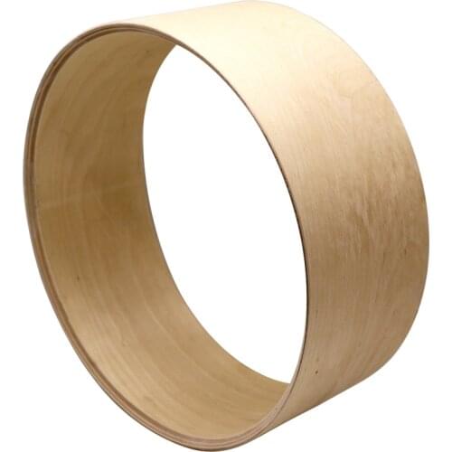 14*5.5 inch birch wood drum shell drum body with 45 degree bearing edge 14 inch diameter 5.5 inch depth