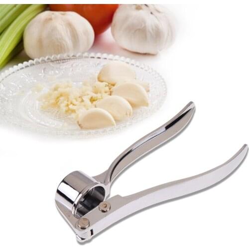 3cm Stainless Steel Alloy Crusher Kitchen Round Extrusion Tool Garlic Press Fruit and Vegetable Cooking Tools
