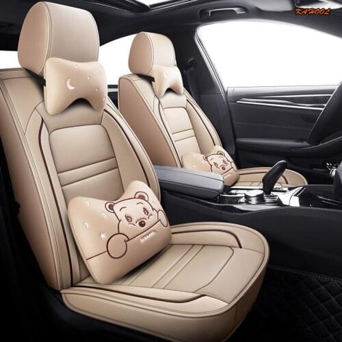 KAHOOL leather Car seat cover For Infiniti Q50L QX50 ESQ Q70L QX60 Q60 QX70 Q50 Car accessories styling