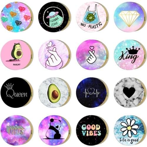 Car Phone Holder Metal Plate Disk For Magnetic Car Phone Holder iRon Sheet For Magnet Mobile Phone Holder Car Stand Mount