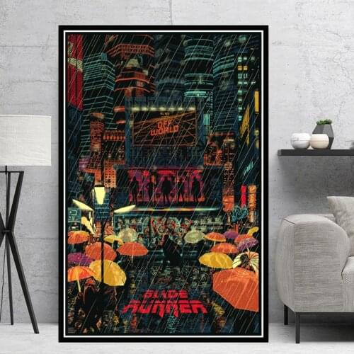 Poster Prints Custom Blade Runner 2049 Movie Film Gift Modern Comic Oil Painting Canvas Art Wall Pictures Living Room Home Decor