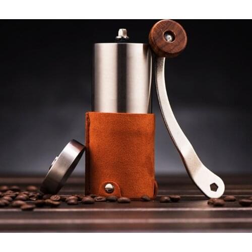 Little Giant Bean Manual Coffee Grinder Handmade Coffee Bean Grinder Mill Kitchen Tool Full Body Detachable Design Coffee Grinde