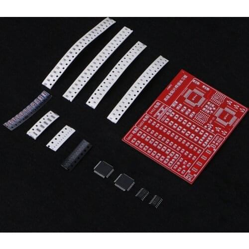 SMD SMT Components Practice Board Solder Skill Training Beginner DIY Kit