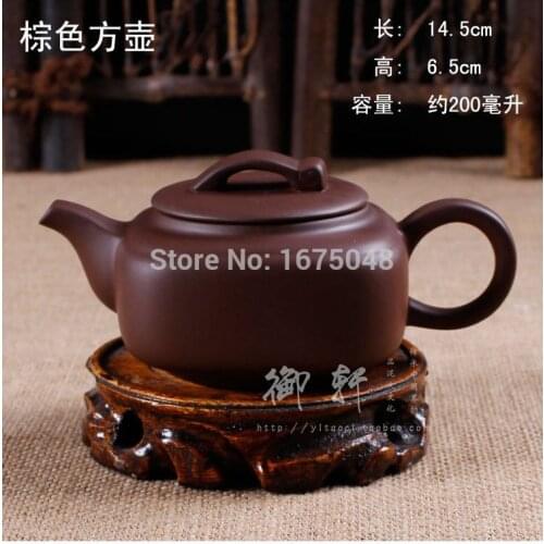 High Quality yixing teapot zisha teapot ben teapot 155cc handmade ceramic purple clay gongfu tea pot freeing shopping