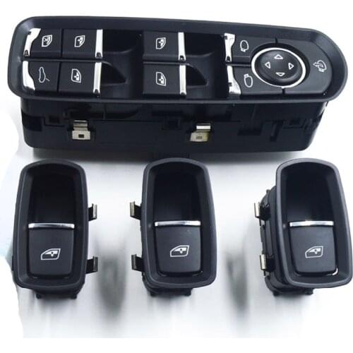 Front Door Mirror Window Control Switch Buttom For Porsche Panamera Cayenne Macan 2009 2010 2011 2012 2013 2014 2015 2016 2017