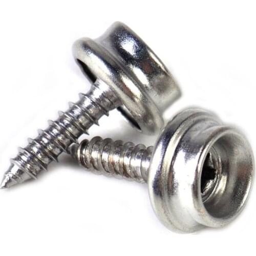 10 Sets Stainless Steel Tapping Snap Fastener Kit Tent Marine Yacht Boat Canvas Cover Tools Sockets Buttons Car Canopy