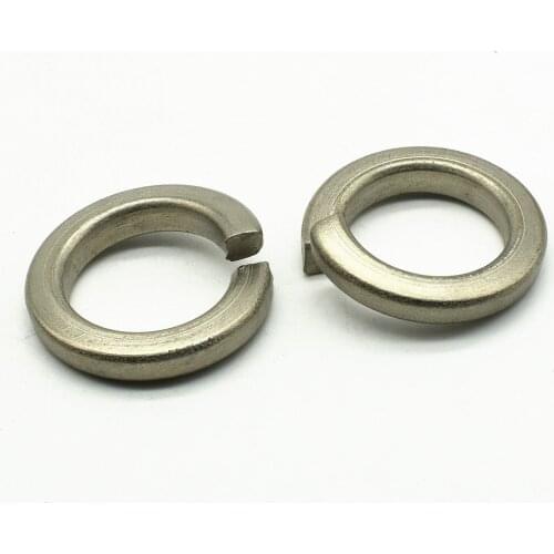 12pcs Ti Screw Washers Flexible Titanium Gasket M4 M5 M6 M8 M10 M20 Original Ti color Ring Titanium Screw Washers Ti Fastener