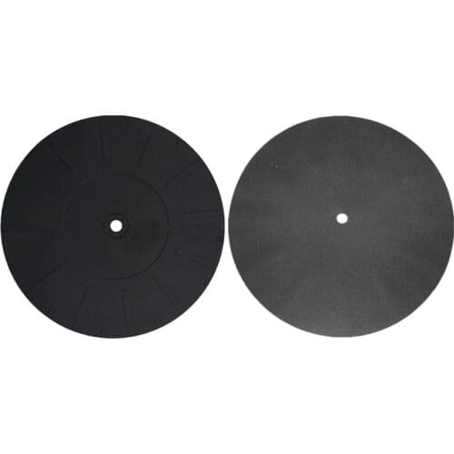 170mm Anti-vibration Silicone Pad Rubber LP Antislip Mat for Phonograph Turntable Vinyl Record Players Accessories