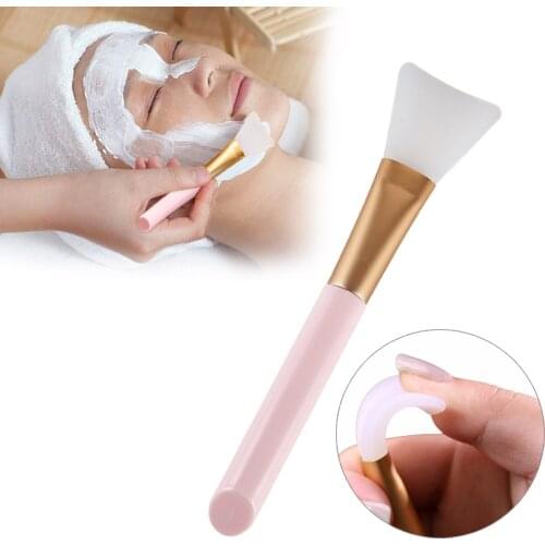 3 Colors 1Pc Professional Facial Mask Stirring Soft Silicone Makeup Brush pincel maquiagem