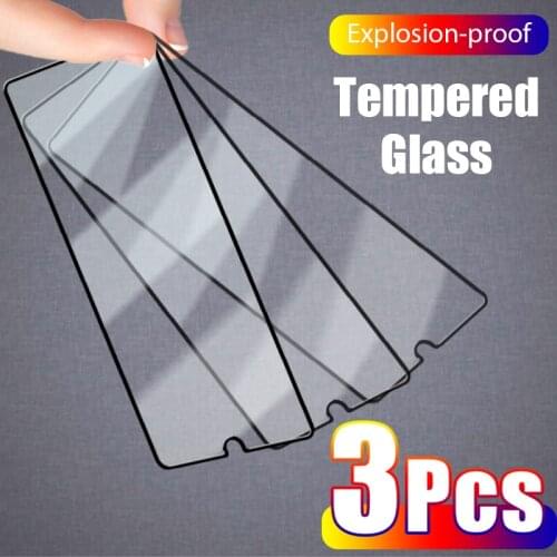 3PCs Tempered Glass On Samsung A71 A51 A42 5G A41 A31 A21S A12 A11 Screen Protector On Galaxy A70S A50S A40 A30S A20 A10 A01 A02