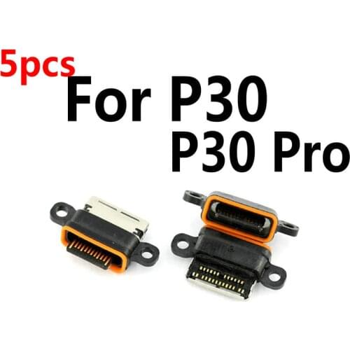 5PCS New Micro USB Plug Charging Port Connector Socket For Huawei P30 Pro