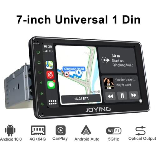 7''Radio 1 din Android Autoradio Car Stereo Audio Head Unit Auto Multimedia DVD Player WIFI Bluetooth Steering Wheel DVR OBD2