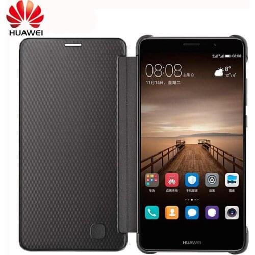 Huawei Mate 9 Case Original Official PU Leather Flip Case Huawei Mate9 Case Mate9 Cover MT9 Smart View Window Phone Capa Coque