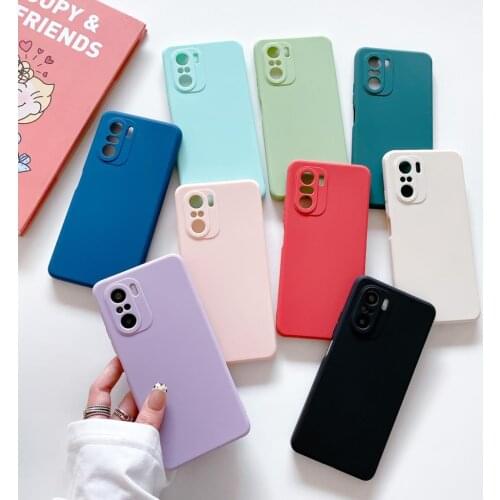 For Xiaomi Redmi Note 10 Pro Max 9 S 5 7 8 T Case Liquid Silicone Soft Coque Redmi K40 K30 8 A 9 C Camera Protective Back Cover