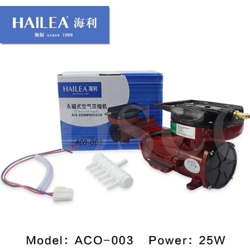 Hailea aco-003 ACO003 permanent magnetic type air compressor fish tank hydrogenation pump dc oxygen pump 12V 25W DC air pump