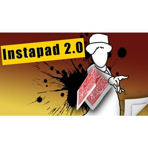 Instapad 2.0 By Danny Weiser Produced By Gee Magic Gimmick Card Magic and Trick Decks Street Performer Walk Around Performer