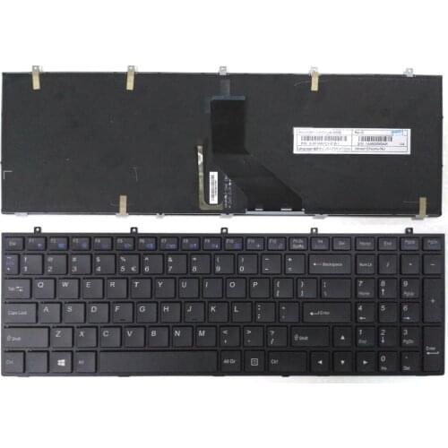 New Laptop Keyboard for Clevo W350 W350ET W350SK W350SKQ W350ST W355 W355ST W370 W370ET W670 W670SR Series US With Backlit