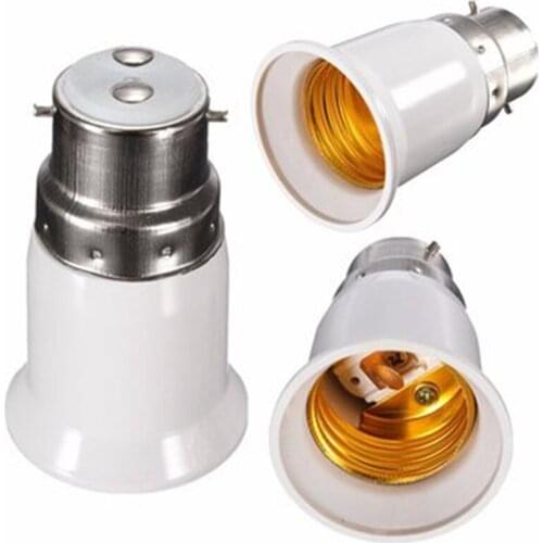 Lamp Bases B22 To E27 Bayonet Adapter Lamp Base Led Light Bulb Converter Adapter Holder Light Lamp Plug Connector Accessories