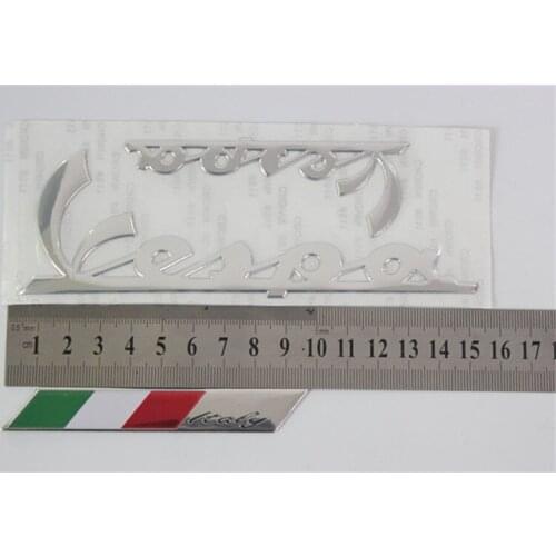 Motorcycle Car Sticker for Vespa 3D Decals Emblem Funy Stickers