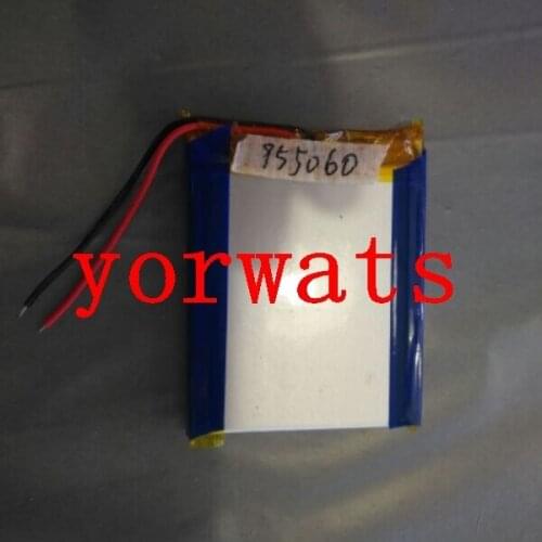 New Hot A Rechargeable Li-ion Cell Bao 3.7V polymer lithium battery 955060 mobile power charging treasure GPS navigator Pocket P