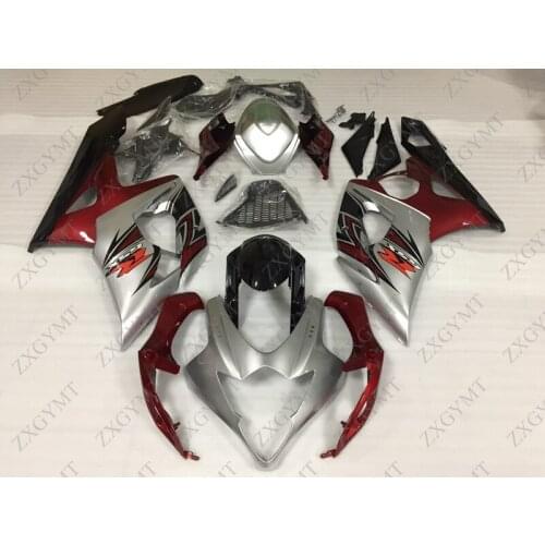 Fairings for Suzuki GSXR1000 2005 - 2006 K5 Red Silver Black Fairings GSX R 1000 2006 Fairings GSX-R1000 2006