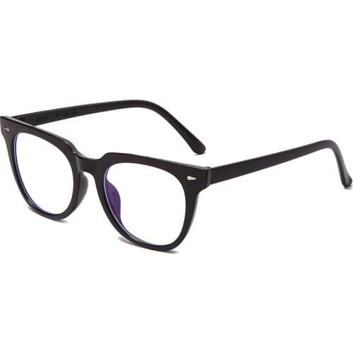 Anti-blue Protection Glasses Optical Prescription Myopia Computer Glasses Frame Women Men Cateye Anti Blue Decorative Glasses