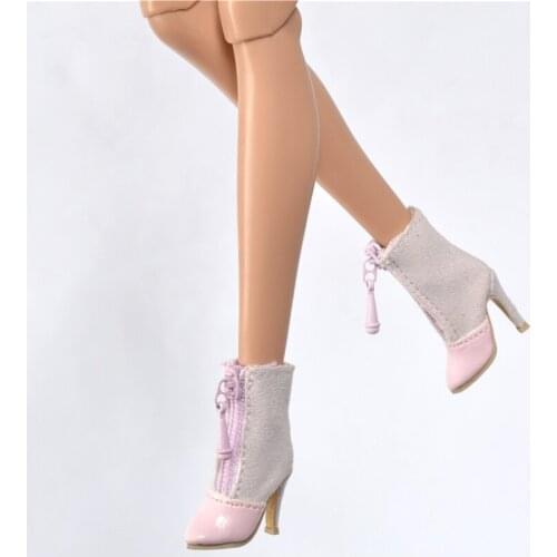 Original Doll Shoes High Heels Super Model FR Body Figure Doll Shoes 1/6 Doll Casual Sandals Shoes Boots Doll Accessories
