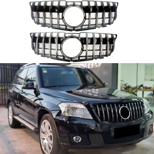 Front Racing Bumper Grille Upper Facelift Grill For Mercedes-Benz X204 GLK Class 2008 2009 2010 2011 2012 GTR