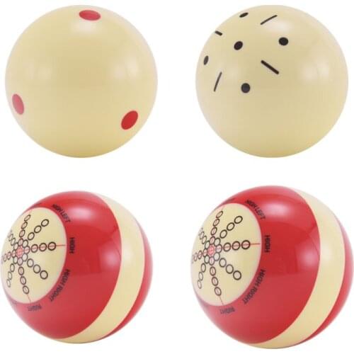 Resin Billiard Practice Training Pool Cue Ball Snooker Training Balls Cueball 52/57mm