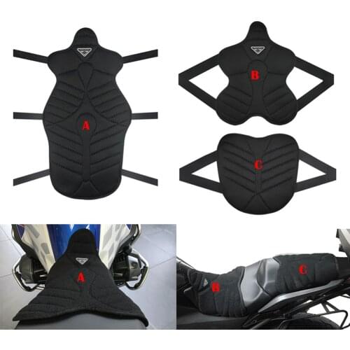 3D Air Pad Motorcycle Seat Cushion Cover Universal Shockproof Breathable For Electric Street Bike Scooter F800GS Versys 650 MT09