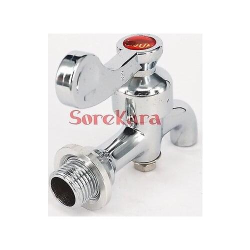 3/8" BSP Male Chrome Brass water boiler Faucet Spigot Valve Tap for Insulation barrel