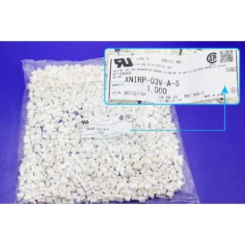 XNIRP-03V-A-S Housings white color Connectors terminals housings 100% new and original parts