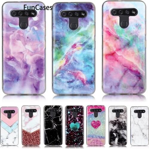Colorful Heavy Cases For hoesje LG V60 Telephone Accessories Back Cover Soft TPU Shell sFor Fundas LG funda K51 Stylo 6 mobile