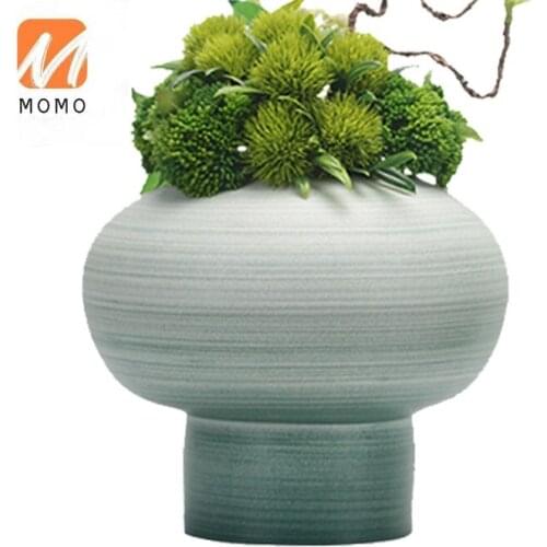 Green Simulation Pot Decoration Model Room Sales Office Soft Decoration Hotel Front Desk Display Stand