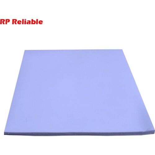 100*100*4.5mm Soft Silicone Thermal Pad for Heatsink /Chipset /IC /GPU LED Gap Insulation Sealing Lower Vibration Blue