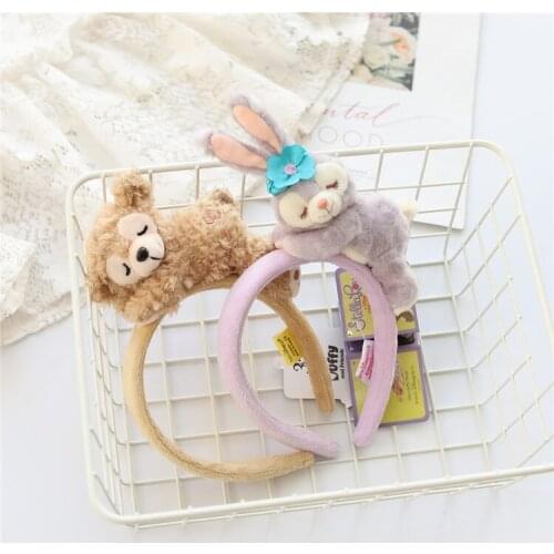 2pcs/lots High Quality Japanese Cartoon Cute Paradise Bear Ballet Bunny Doll Headband Girl Heart Hair Accessories
