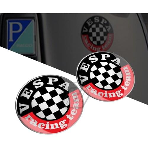 3D Motorcycle Scooter Sticker Case for Piaggio Vespa Racing Team GTS GTV Sprint PX 50 125 150 200 300 Decals